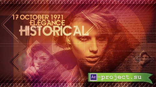 Videohive: Elegance Historical - Project for After Effects 