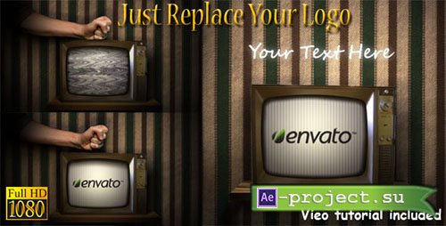 Videohive: Old Broken TV - Project for After Effects