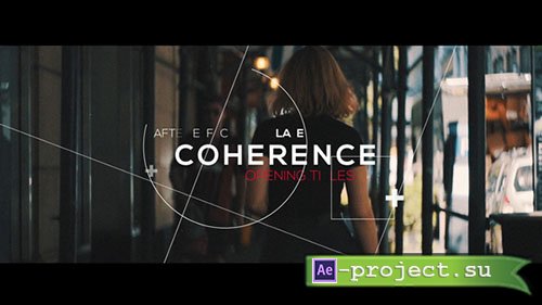 Videohive: Coherence | Opening Titles - Project for After Effects 