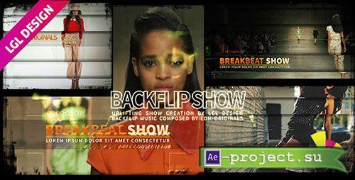Videohive: The House Backflip Show - Project for After Effects
