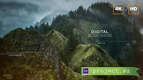 Videohive: Digital Slideshow 4K - Project for After Effects 