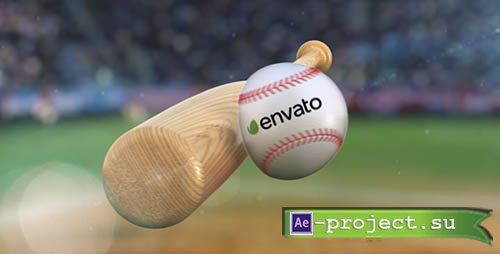 Videohive: Baseball Hit Logo - Project for After Effects  