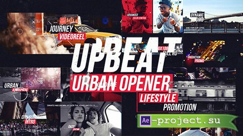 Videohive: Upbeat Dynamic Urban Opener - Project for After Effects 