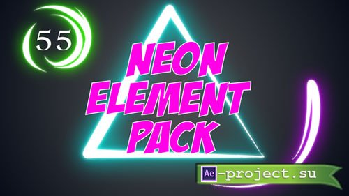 Neon Element Pack - Project for After Effects (Videohive)