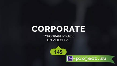 Videohive: Corporate Titles 18437488 - Project for After Effects 