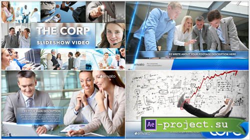 Videohive: Simple Corporate Slideshow 10771725 - Project for After Effects 