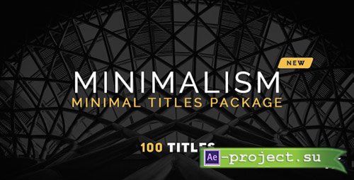 Videohive: Minimalism New - Project for After Effects 