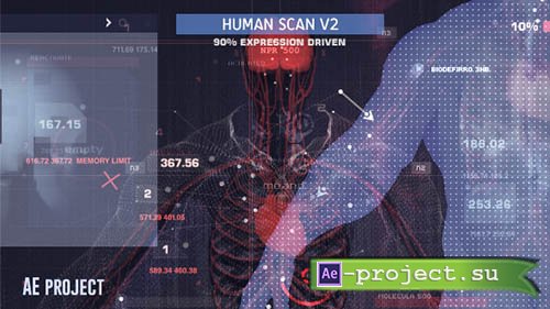 Videohive: Human Scan V2 - Project for After Effects 