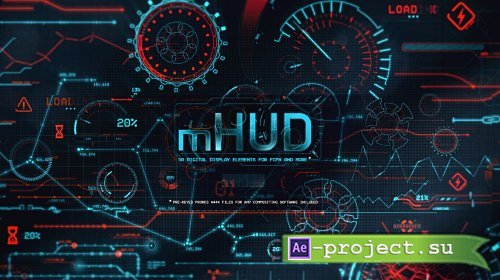 mHUD - 50 Digital Display Elements