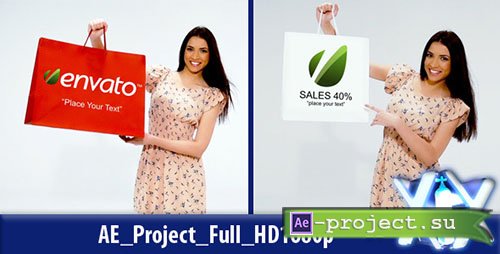 Videohive: Shopping Girl - Project for After Effects 