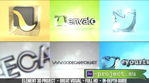 Videohive: Simple 3D Logo - Project for After Effects 