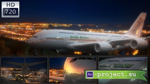 Videohive: Airplane Logo - Take Your Brand Higher - Project for After Effects 