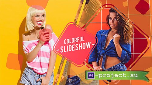Videohive: Colorful Slideshow 17745340 - Project for After Effects 