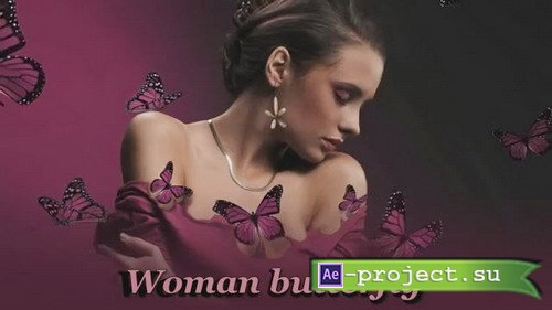  ProShow Producer - Woman butterfly