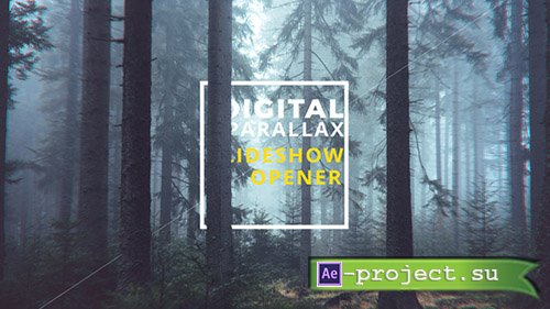 Videohive: Digital Parallax Slideshow I Opener - Project for After Effects 