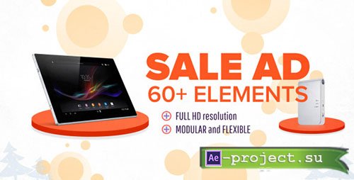 Videohive: Sale Ad Toolkit - Project for After Effects 
