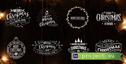 Videohive: Christmas Titles 18716178 - Project for After Effects