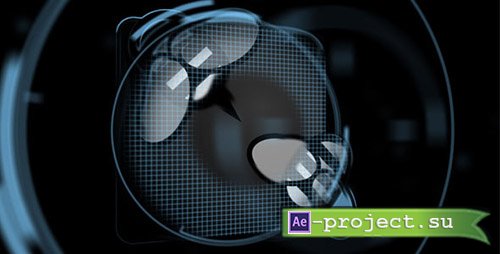 Videohive: Holographic Logo - Project for After Effects 