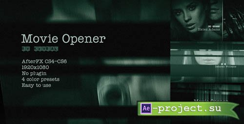 Videohive: Movie Opener 4616361 - Project for After Effects 