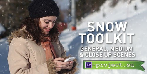 Videohive: Snow Toolkit - Project for After Effects 
