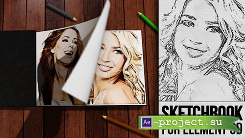 Videohive: Sketchbook 15941656 - Project for After Effects 