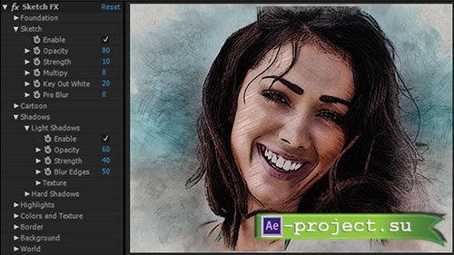 Videohive: Sketch FX - Project for After Effects