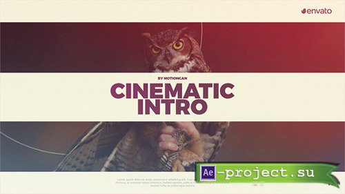 Videohive: Cinematic Intro 18766029 - Project for After Effects 