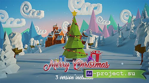 Videohive: Christmas & New Year Logo - Project for After Effects 