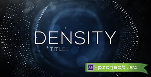Videohive: Density Titles - Project for After Effects 