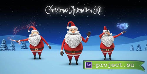 Videohive: Santa - Christmas Animation DIY Kit - Project for After Effects 