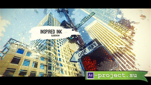 Videohive: Inspired Ink Slideshow - Project for After Effects