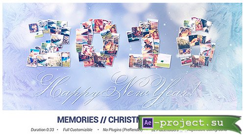 Videohive: Memories // Christmas Opener - Project for After Effects 