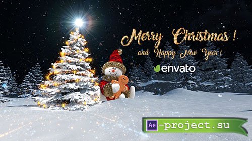 Videohive: Christmas Snowman Opener - Project for After Effects 