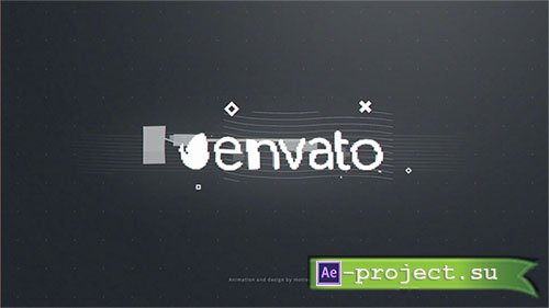 Videohive: Modern Glitch Logo 18534420 - Project for After Effects 