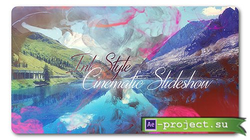 Videohive: Ink Style | Parallax Slideshow - Project for After Effects 