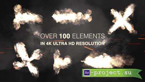 Videohive: Muzzle Flash - Real Gun Shots Pack - Motion Graphic 