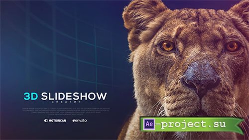 Videohive: 3D Slideshow Creator - Project for After Effects 