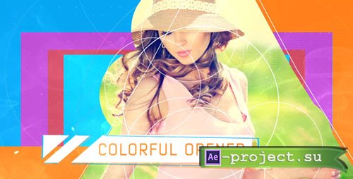 Videohive: Colorful Opener 17727616 - Project for After Effects 