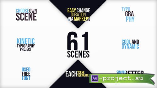 Videohive: Clean Typography 18285506 - Project for After Effects 