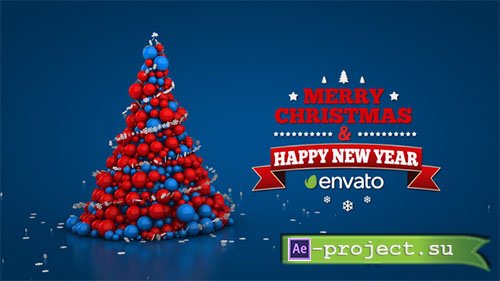Videohive: Christmas (4 in 1) - Project for After Effects 