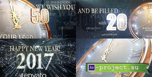 Videohive: 2017 New Year Countdown 18957834 - Project for After Effects 