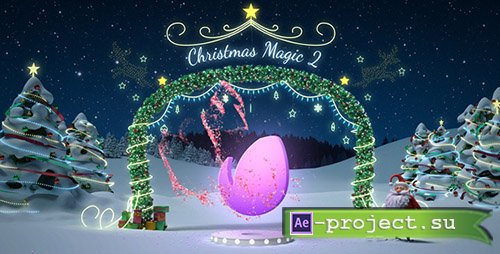 Videohive: Santa Christmas Magic 2  - Project for After Effects 