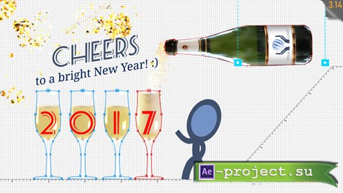 Videohive: New Year Greetings - Project for After Effects 