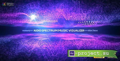 Videohive: Audio Spectrum Music Visualizer - Project for After Effects 