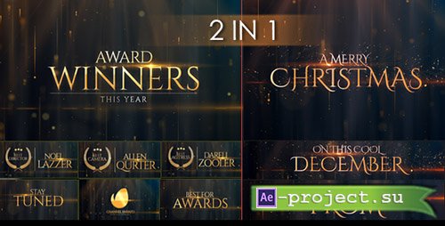 Videohive: Award Winners & Christmas Message - Project for After Effects 