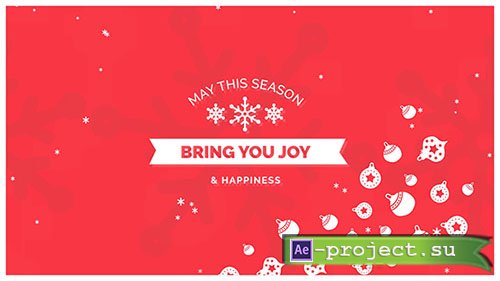 Videohive: Christmas Card 18919667 - Project for After Effects