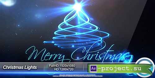 Videohive: Christmas Lights 3649071 - Project for After Effects 