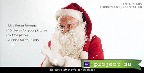 Videohive: Santa Claus Christmas Presentation - Project for After Effects 