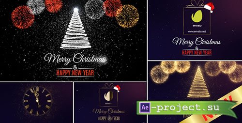 Videohive: Merry Christmas Countdown - Project for After Effects 