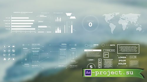 Videohive: Simple Infographics - Project for After Effects 